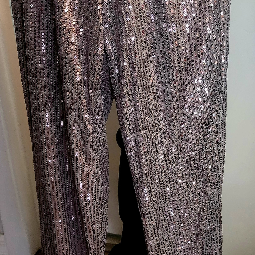 Sequin Embellished Pants
